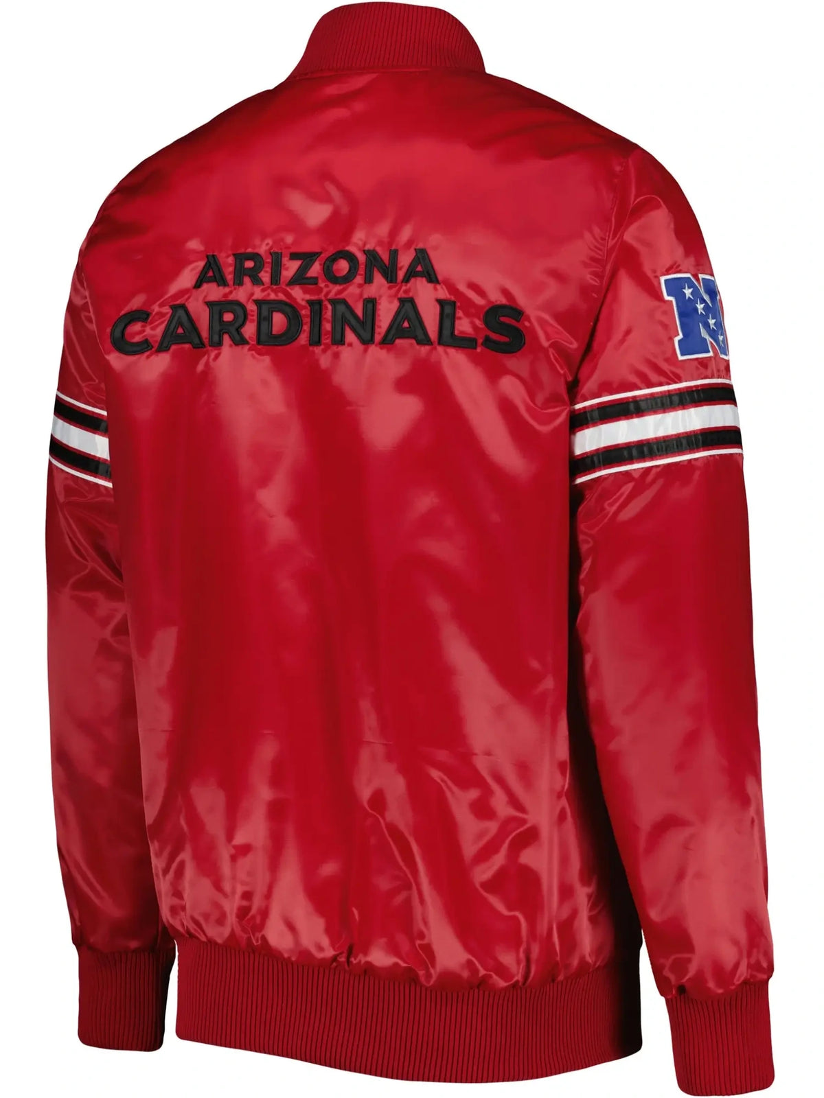 Arizona Cardinals Starter The Pick & Roll Full-Snap Satin Varsity Jacket