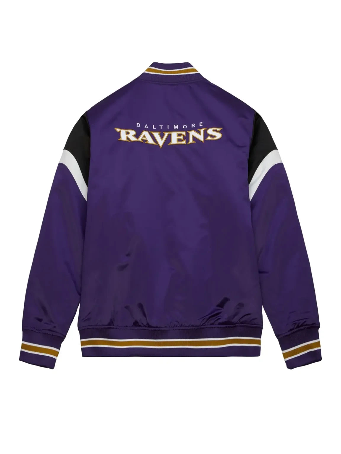 Heavyweight Satin Jacket Baltimore Ravens