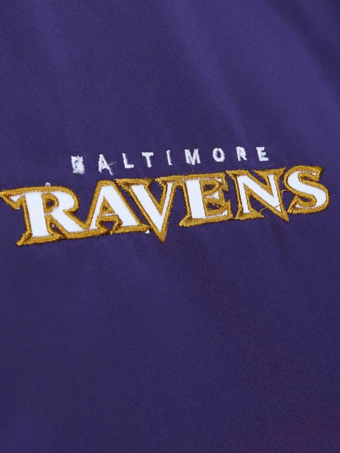 Heavyweight Satin Purple Jacket Baltimore Ravens