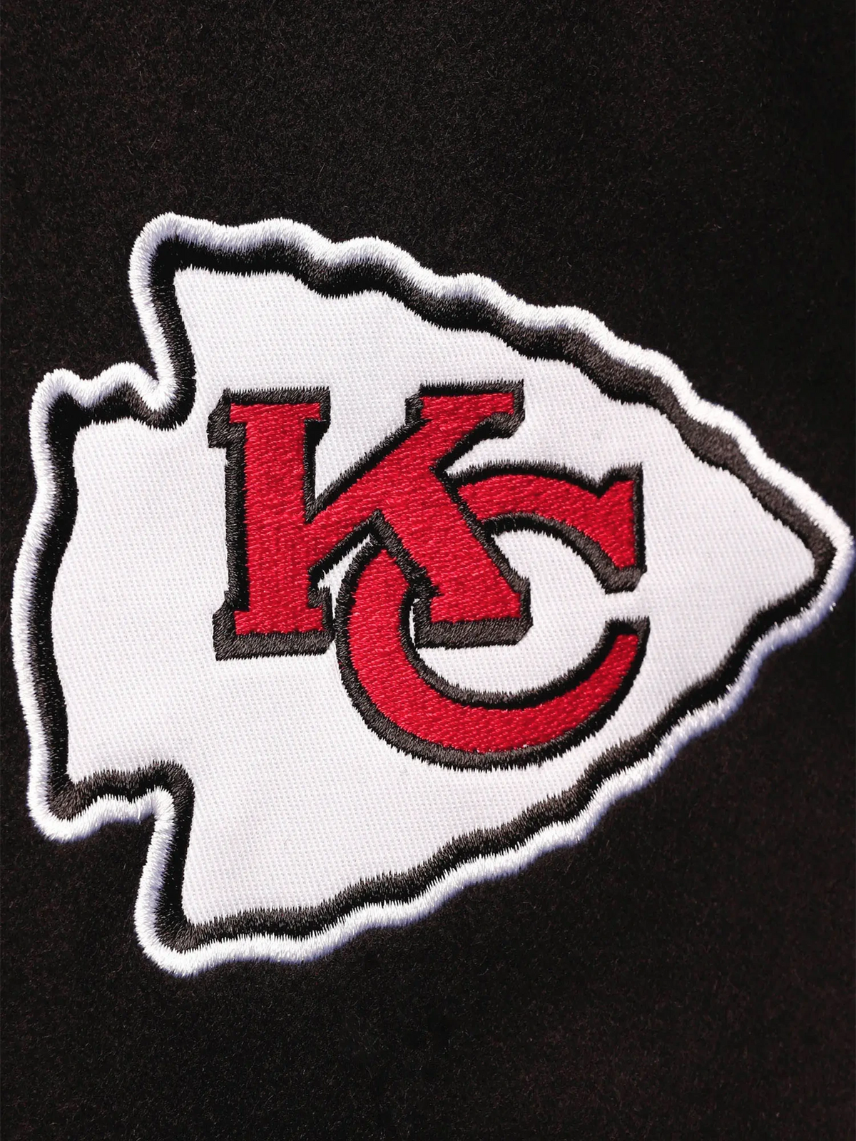 Kansas City Chiefs Heritage Full-Snap Black & Golden Varsity Jacket