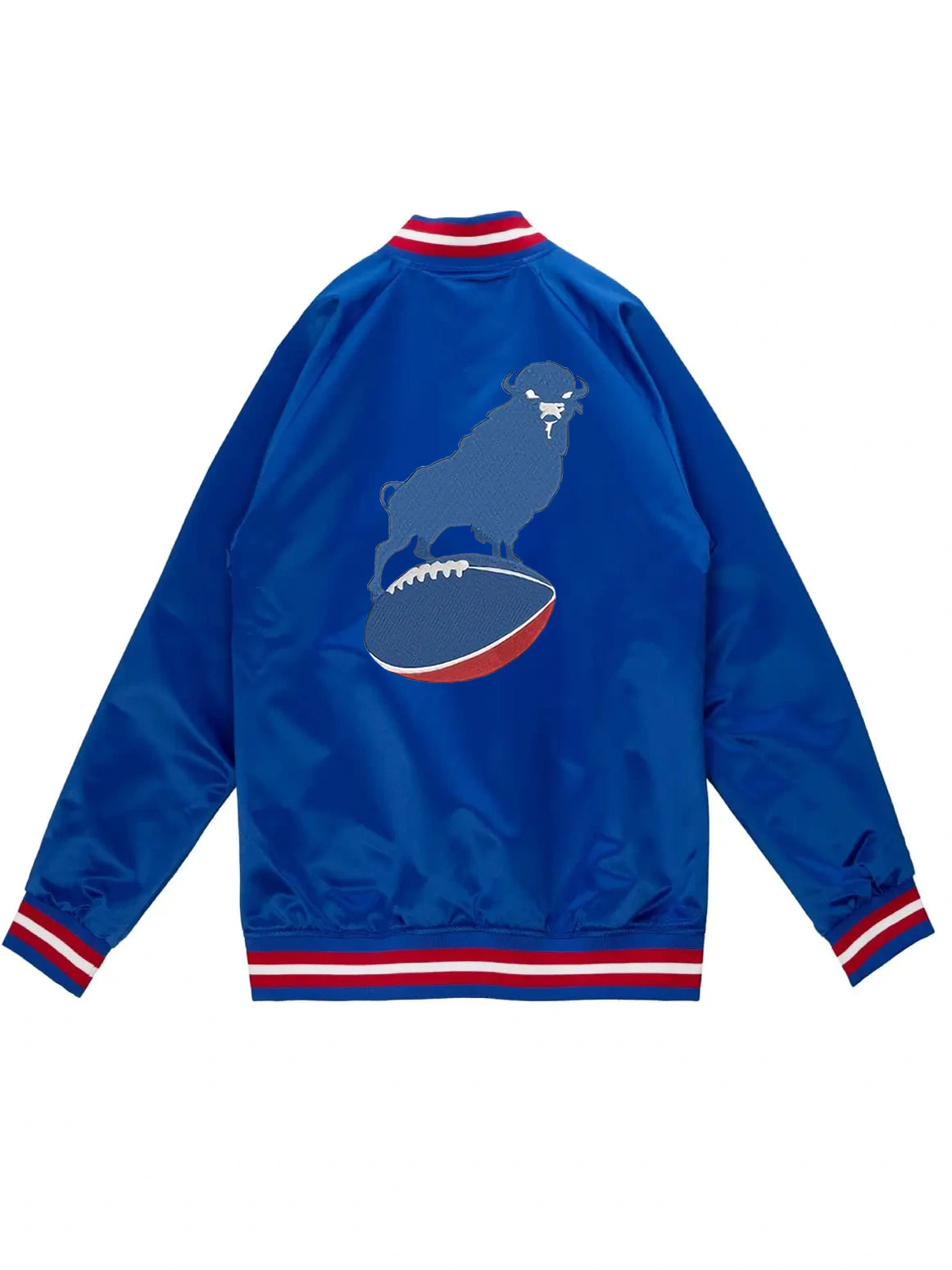 Lightweight Satin Jacket Buffalo Bills