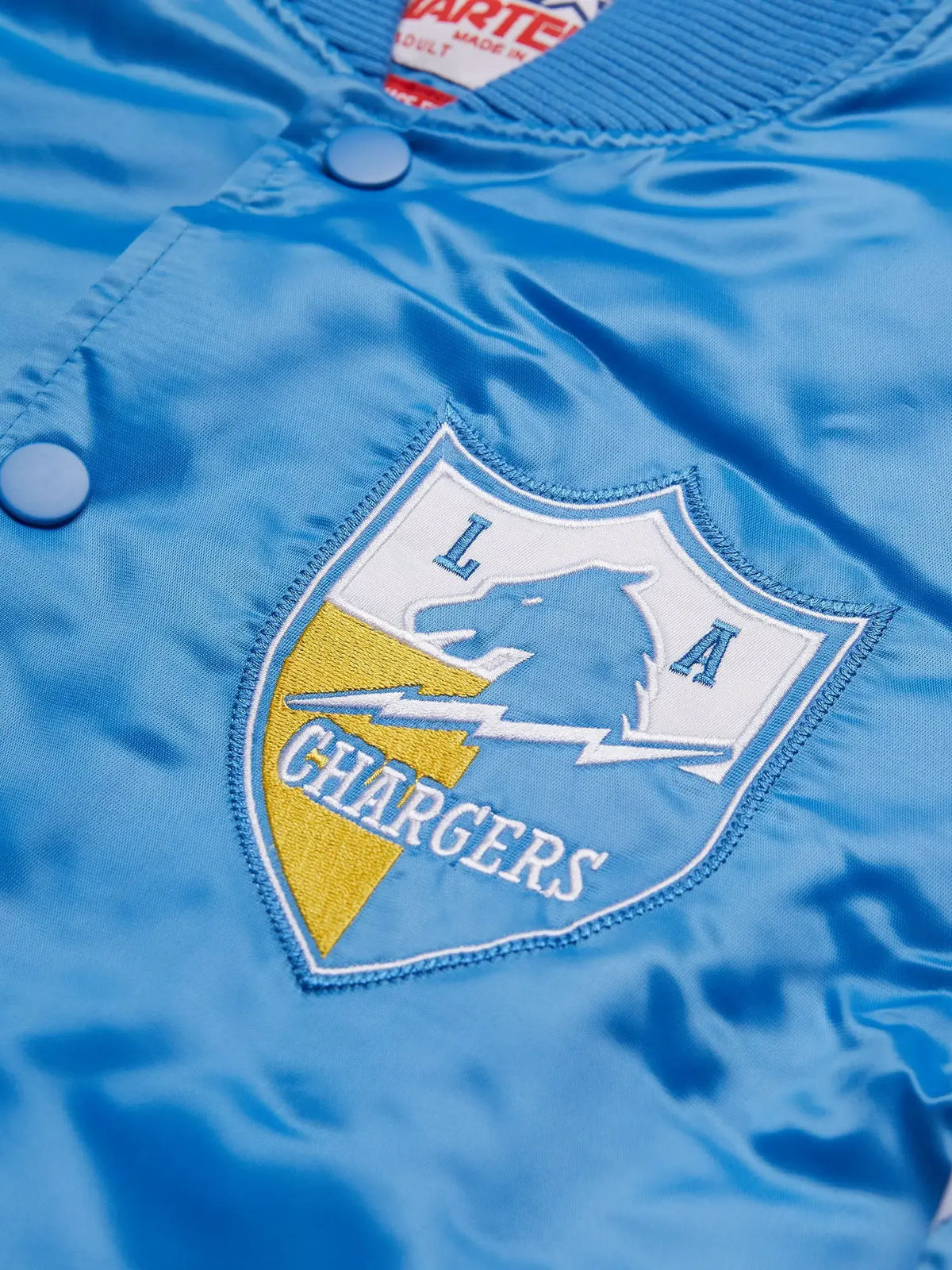 NFL Los Angeles Chargers Classic Sky Blue Varsity Jacket