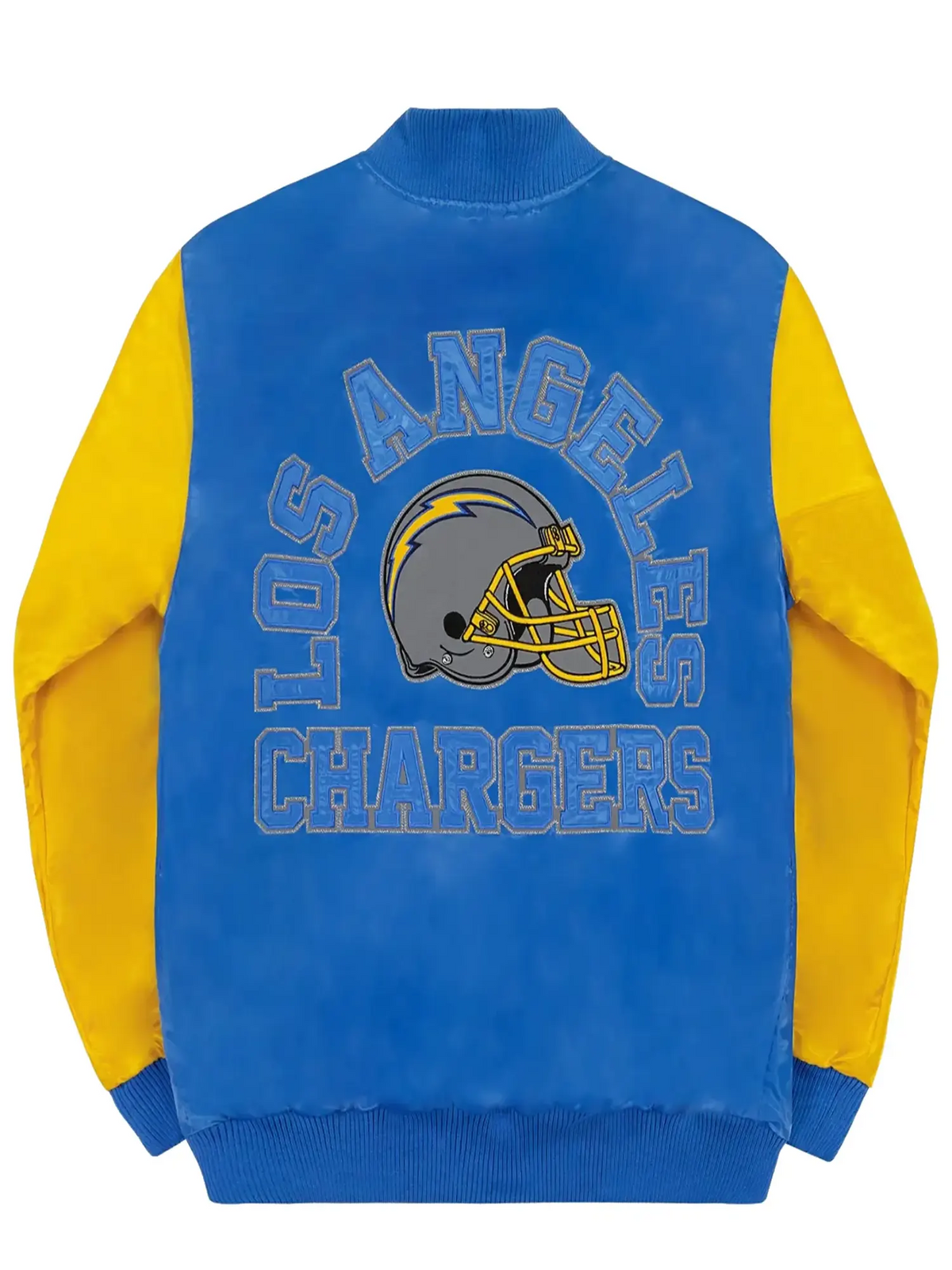 NFL Los Angeles Chargers Starter Enforcer Blue & Yellow Varsity Jacket