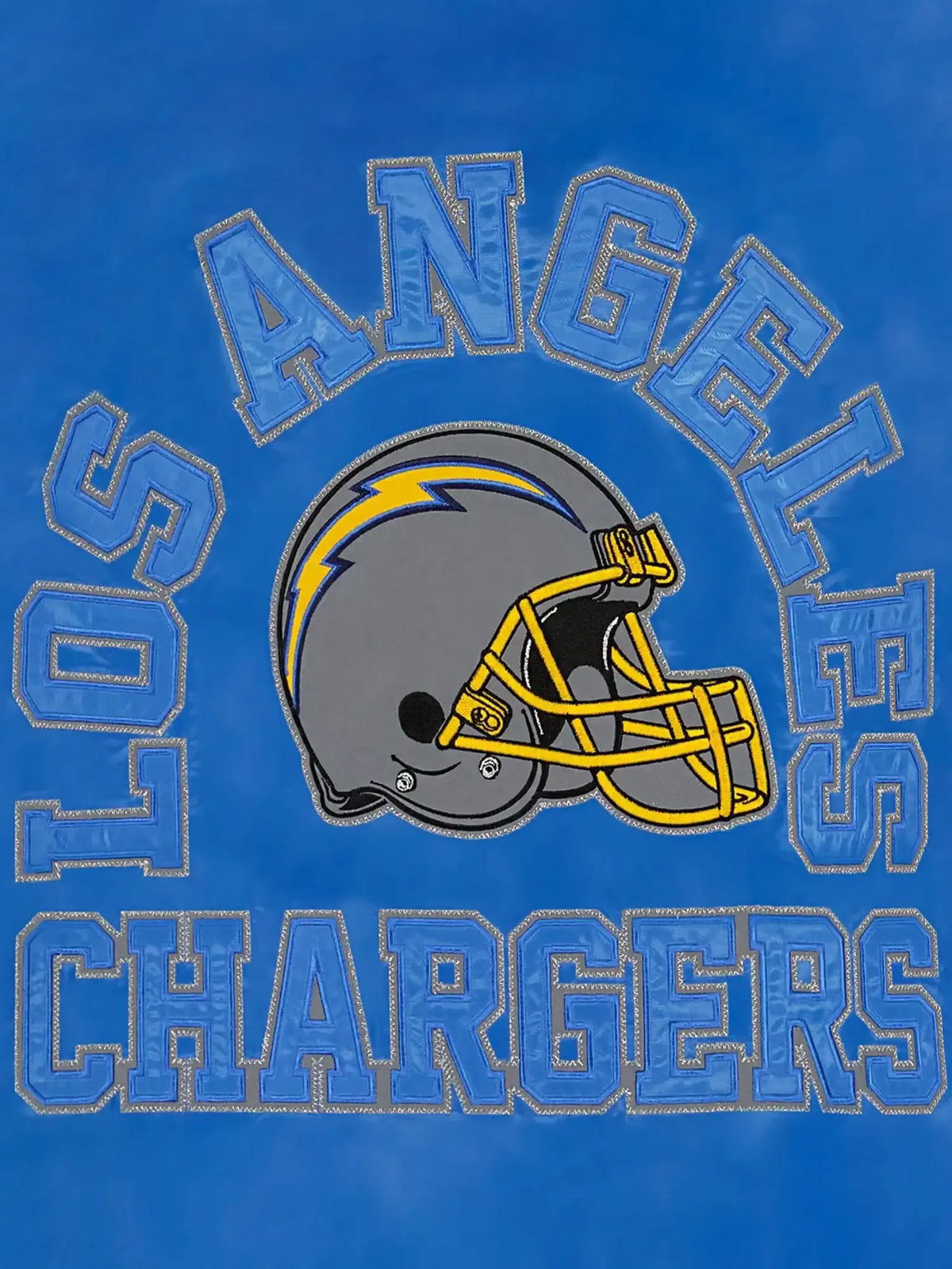 NFL Los Angeles Chargers Starter Enforcer Blue & Yellow Varsity Jacket