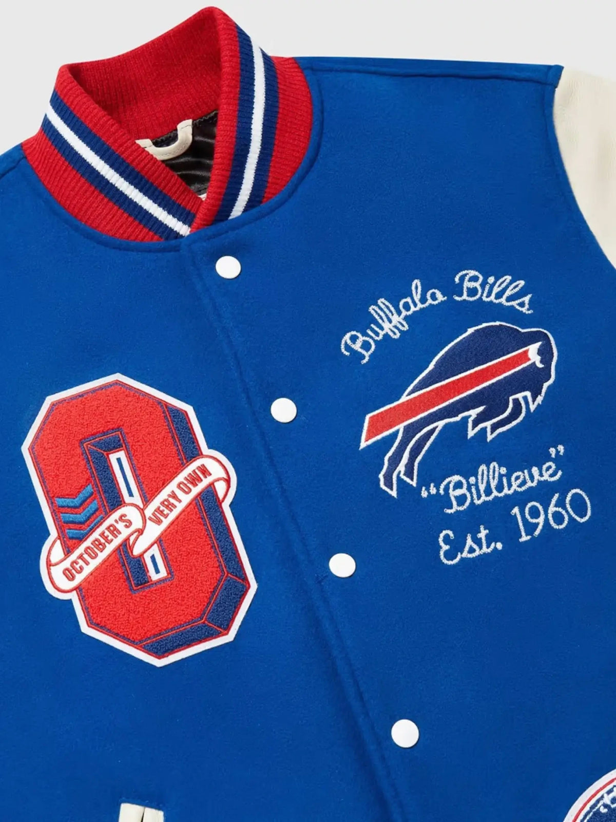 NFL x OVO  Buffalo Bills Varsity Jacket