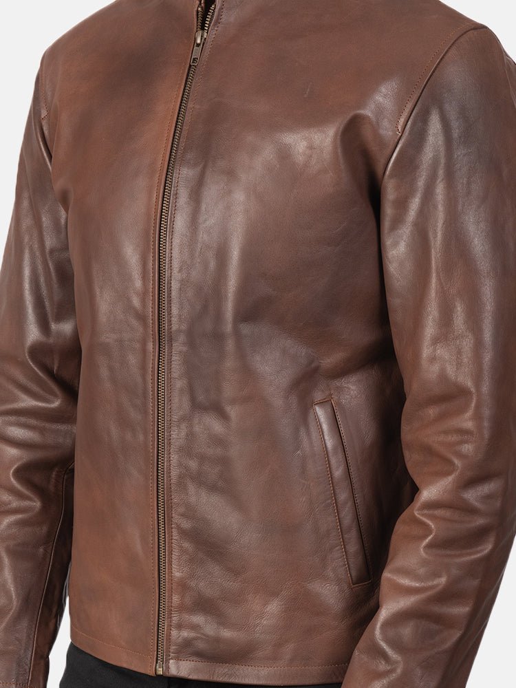 Alex Multi Color Range Leather Jacket - Customizer King