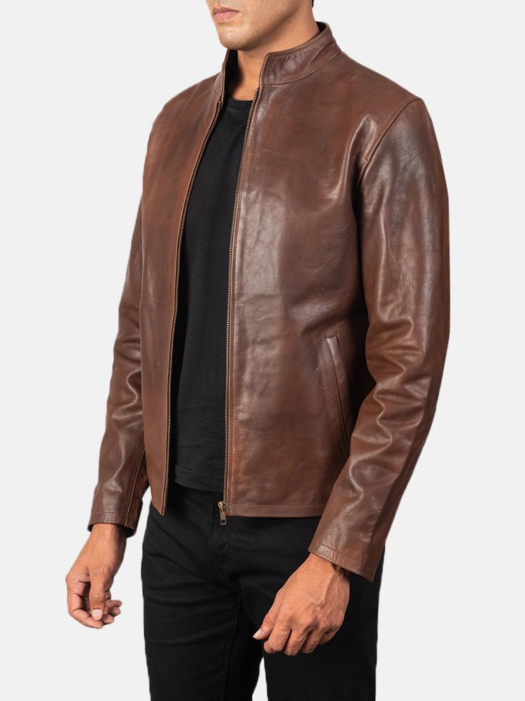 Alex Multi Color Range Leather Jacket - Customizer King