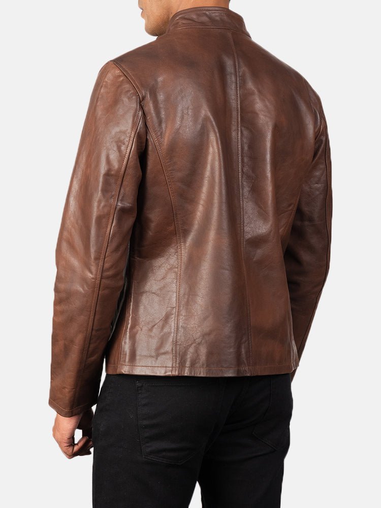 Alex Multi Color Range Leather Jacket - Customizer King