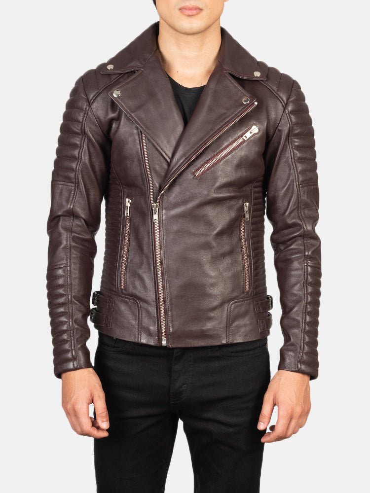 Armand Leather Biker Jacket - Customizer King