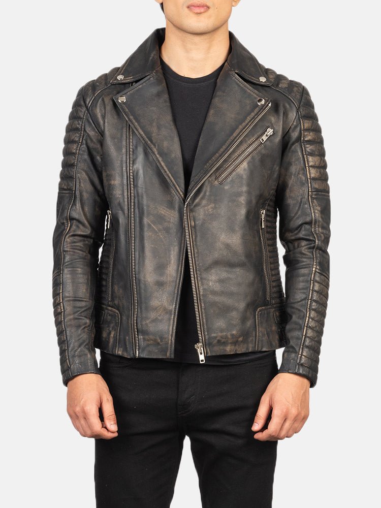 Armand Leather Biker Jacket - Customizer King