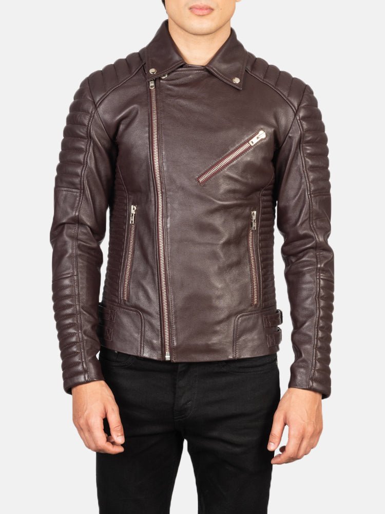 Armand Leather Biker Jacket - Customizer King