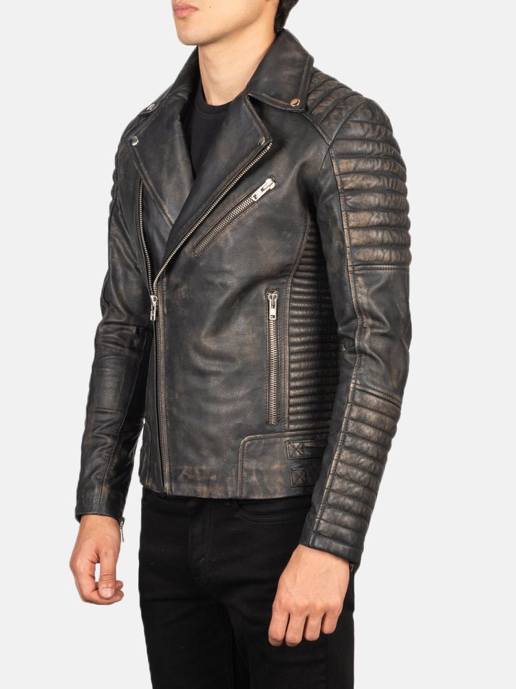 Armand Leather Biker Jacket - Customizer King