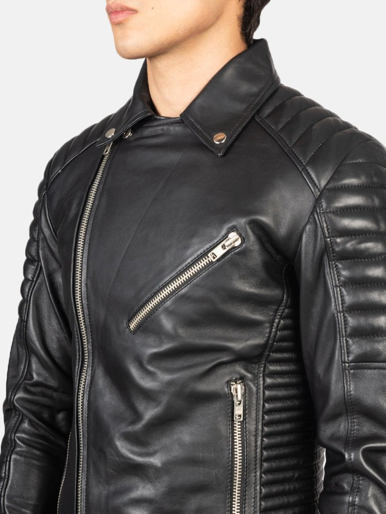 Armand Leather Biker Jacket - Customizer King