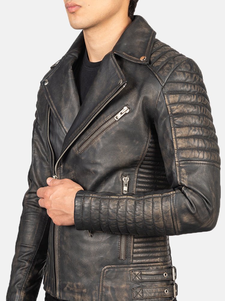 Armand Leather Biker Jacket - Customizer King