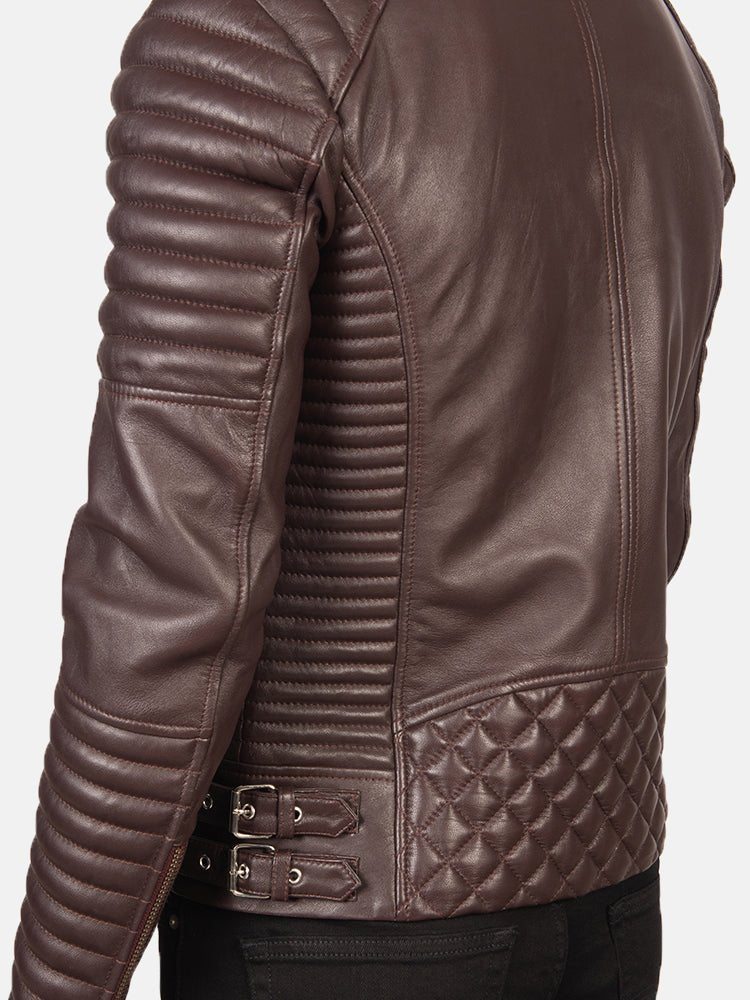 Armand Leather Biker Jacket - Customizer King