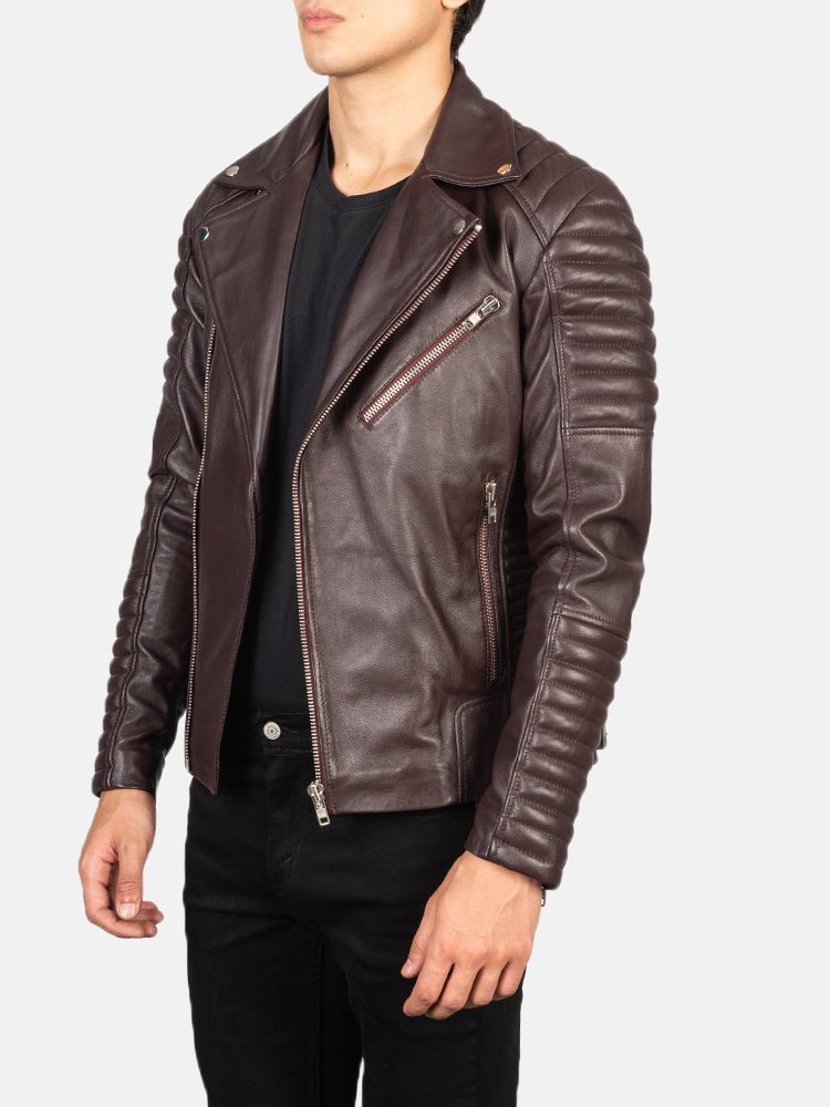 Armand Leather Biker Jacket - Customizer King