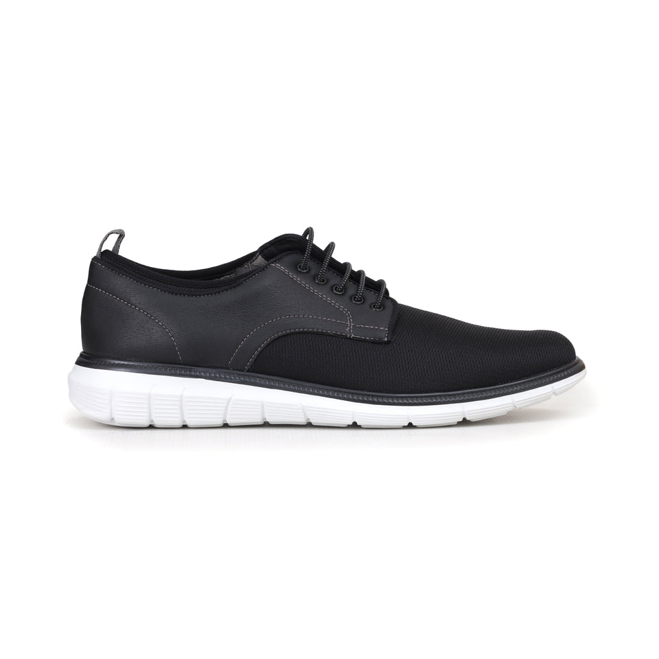 Black Synthetic Casual Shoes - Customizer King