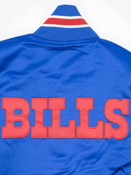 Heavyweight Satin Jacket Buffalo Bills