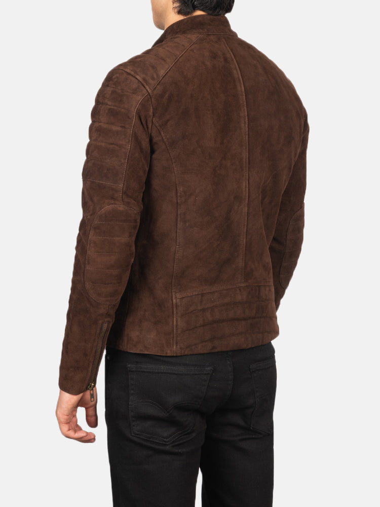 Faisore Leather Biker Jacket