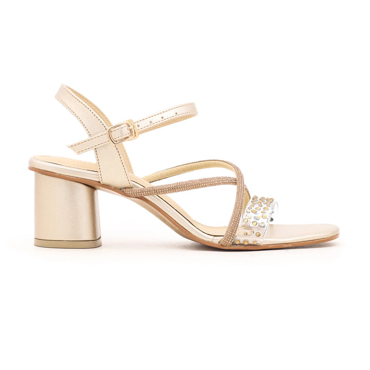 Grey and Golden Fancy Sandal