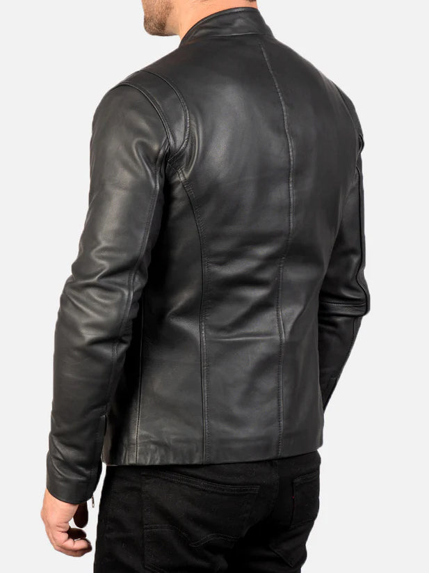 Iconic Black Leather Jacket