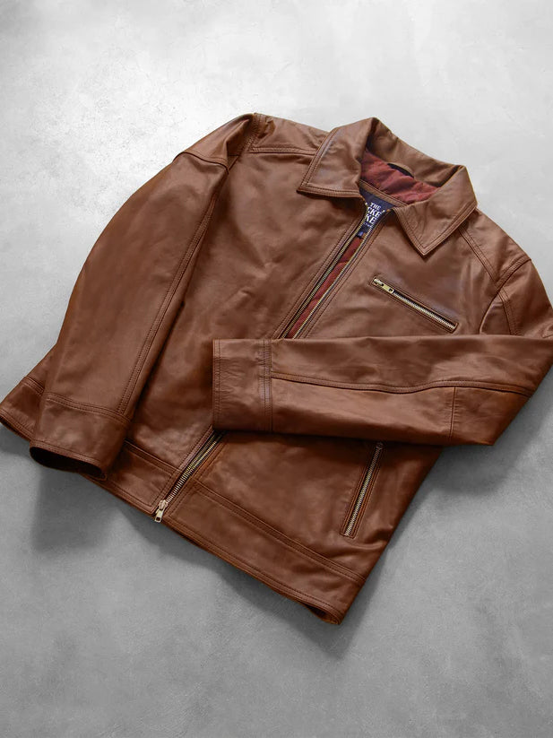 Lavendard Brown Leather