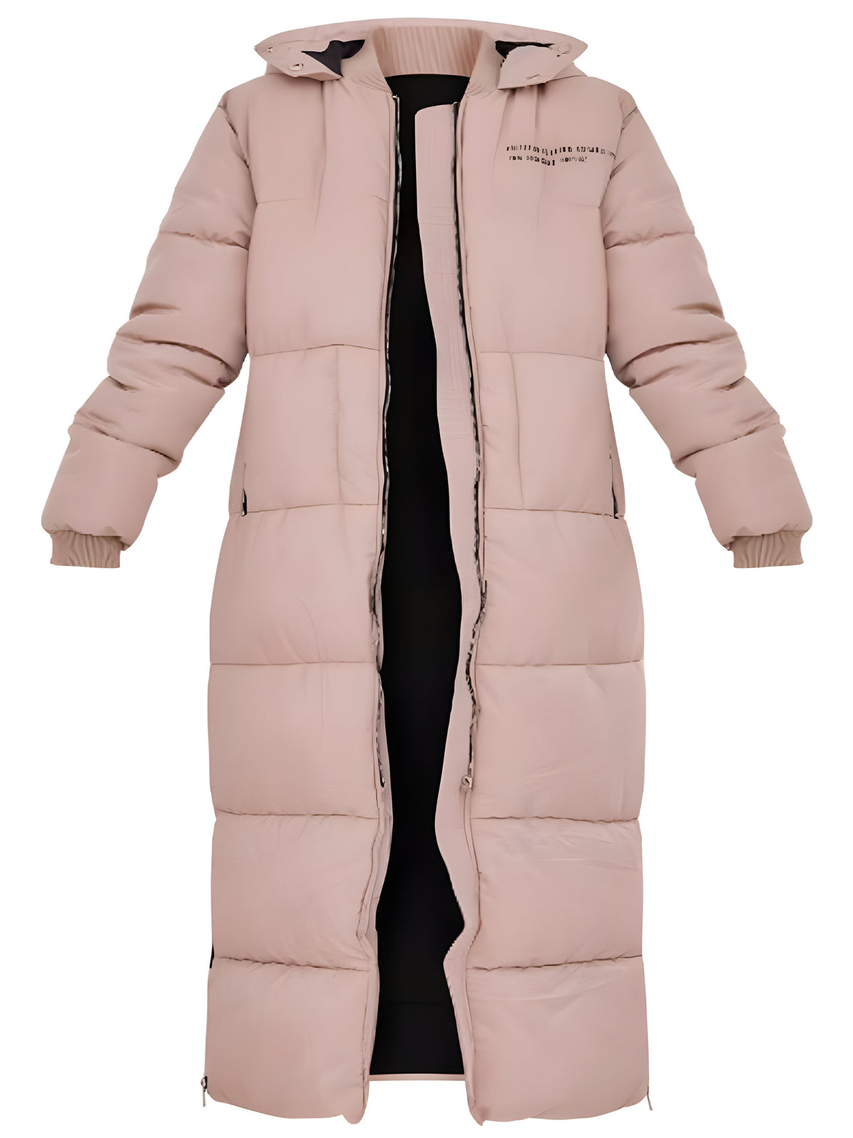 Front Maxi Puffer Coat