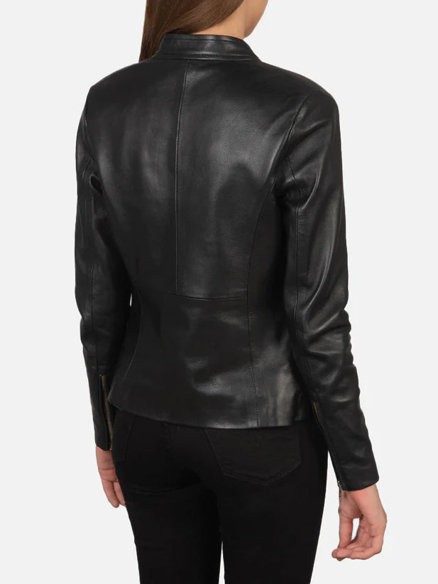 Rave Black Biker Jacket